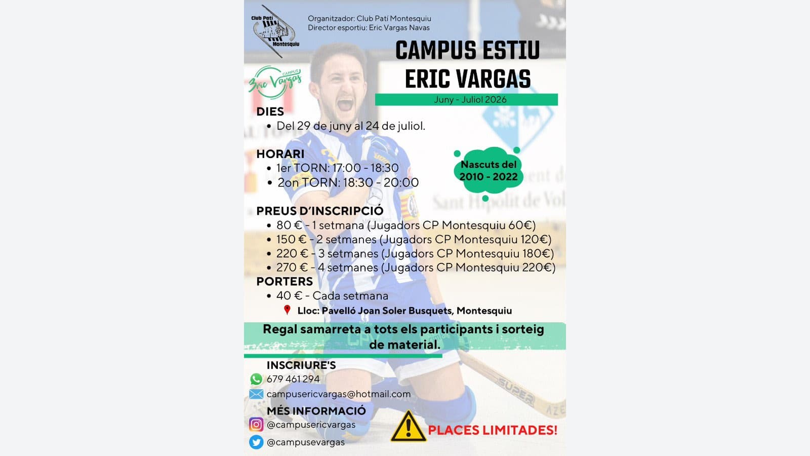 Campus d'estiu Eric Vargas