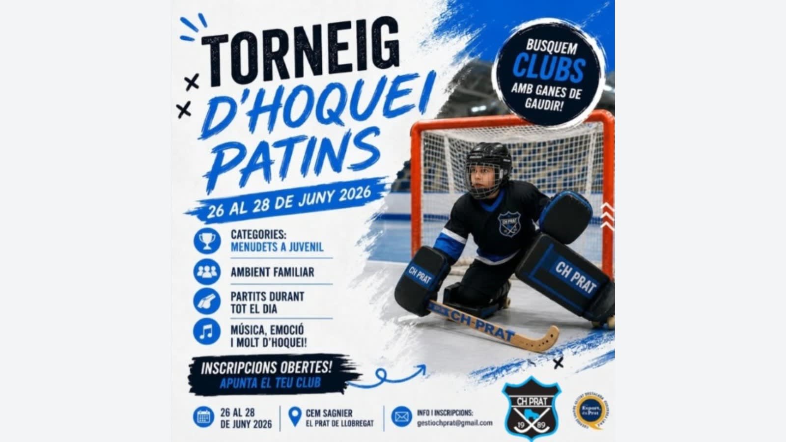 TORNEIG D’HOQUEI PATINS CH PRAT 2026